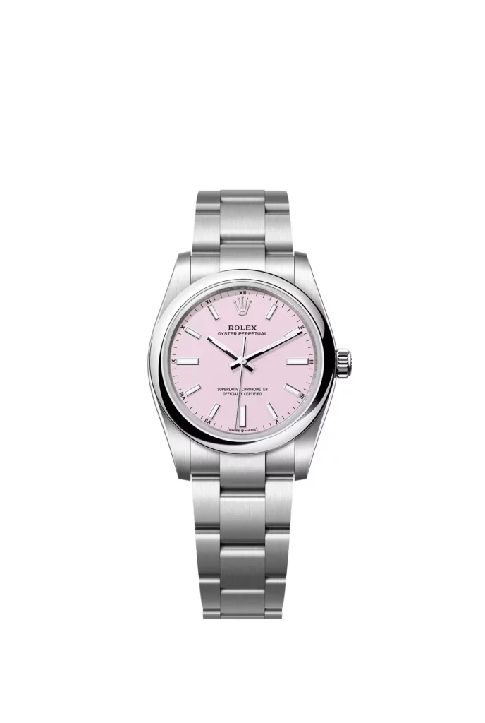 Rolex Oyster Perpetual 34 Oyster, 34 mm, acier Oystersteel