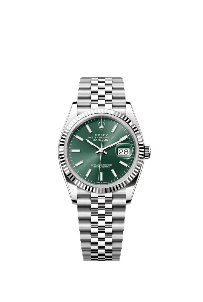 Rolex Datejust 36 Oyster, 36 mm, acier Oystersteel et or