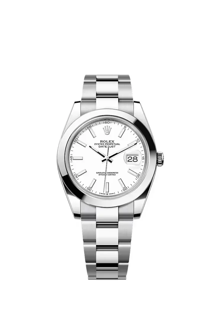 Rolex Datejust 41 Oyster, 41 mm, acier Oystersteel