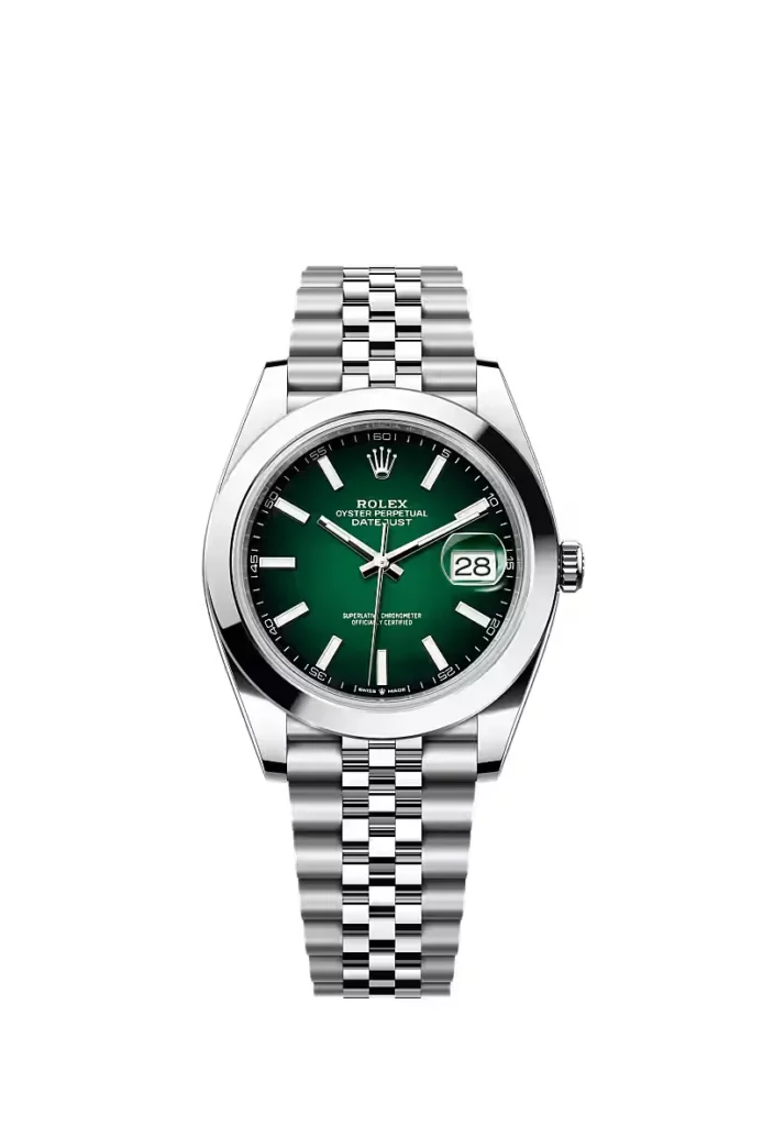 Rolex Datejust 41 Oyster, 41 mm, acier Oystersteel