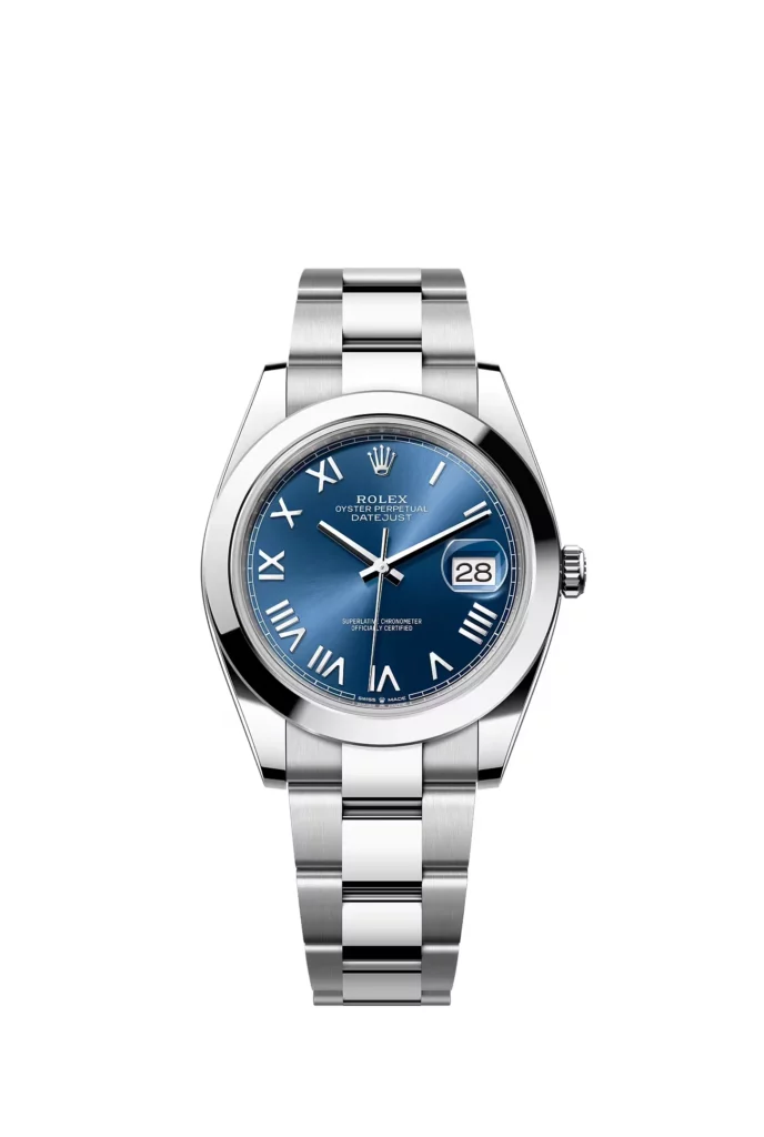 Rolex Datejust 41 Oyster, 41 mm, acier Oystersteel