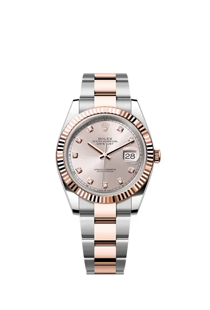 Rolex Datejust 41 Oyster, 41 mm, acier Oystersteel et or