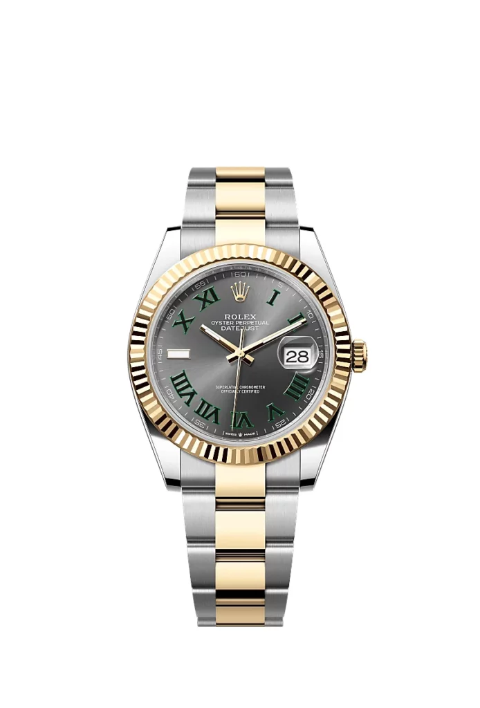 Rolex Datejust 41 Oyster, 41 mm, acier Oystersteel et or