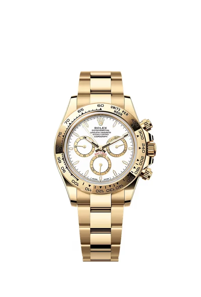 Rolex Cosmograph Daytona Oyster, 40 mm, or jaune
