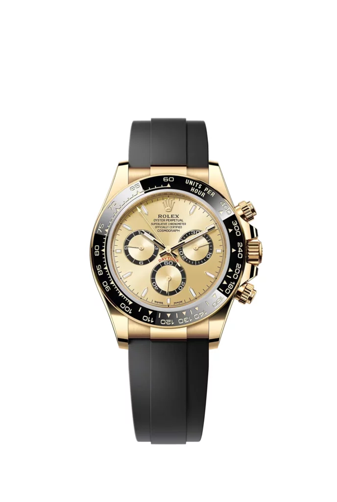 Rolex Cosmograph Daytona Oyster, 40 mm, or jaune