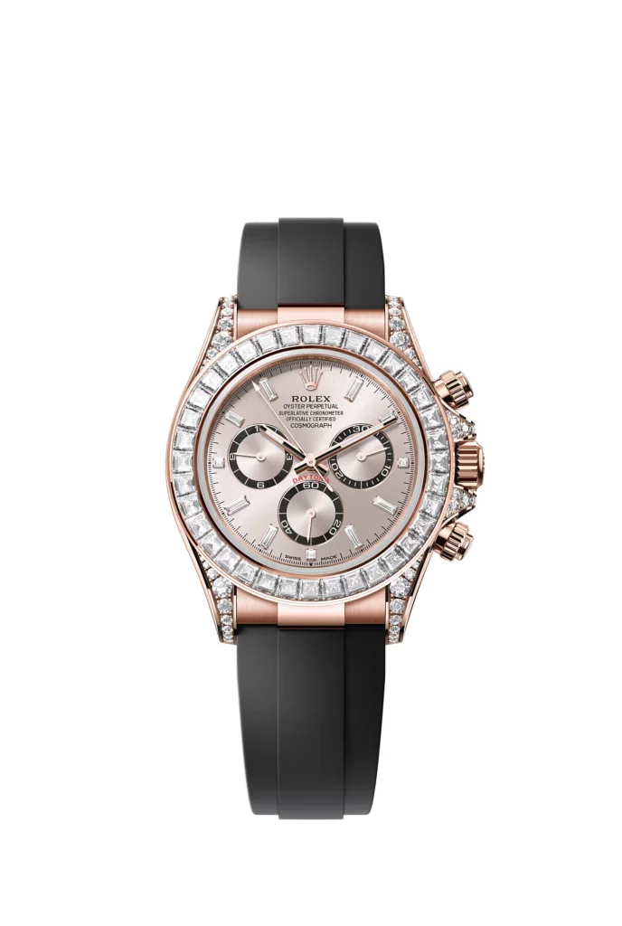 Rolex Cosmograph Daytona Oyster, 40 mm, or Everose et diamants
