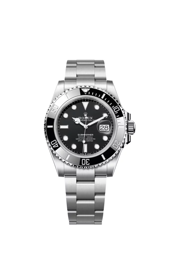 Rolex Submariner Date Oyster, 41 mm, acier Oystersteel