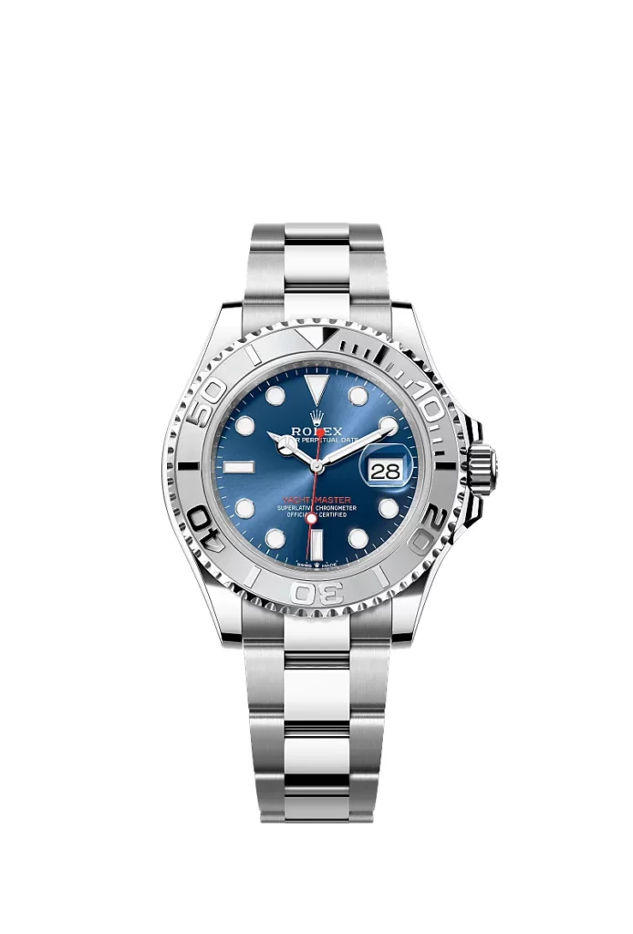Rolex Yacht-Master 40 Oyster, 40 mm, acier Oystersteel et platine