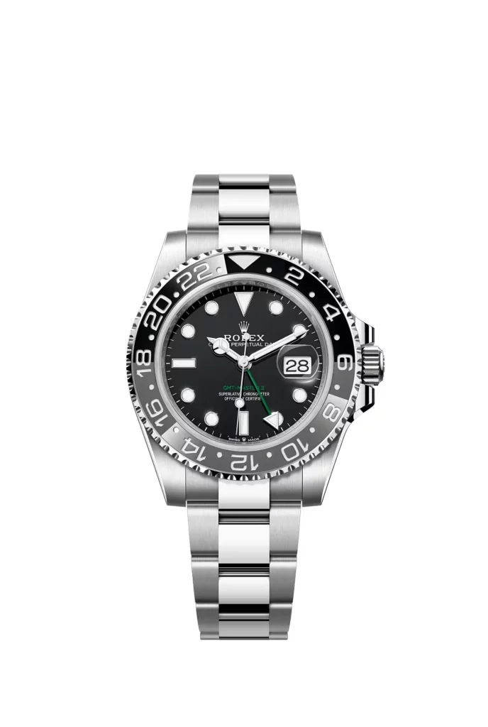 Rolex GMT-Master II Oyster, 40 mm, acier Oystersteel