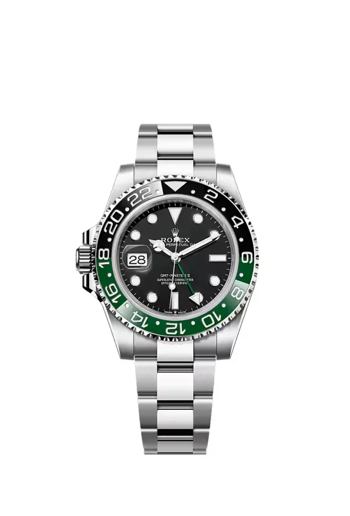 Rolex GMT-Master II Oyster, 40 mm, acier Oystersteel