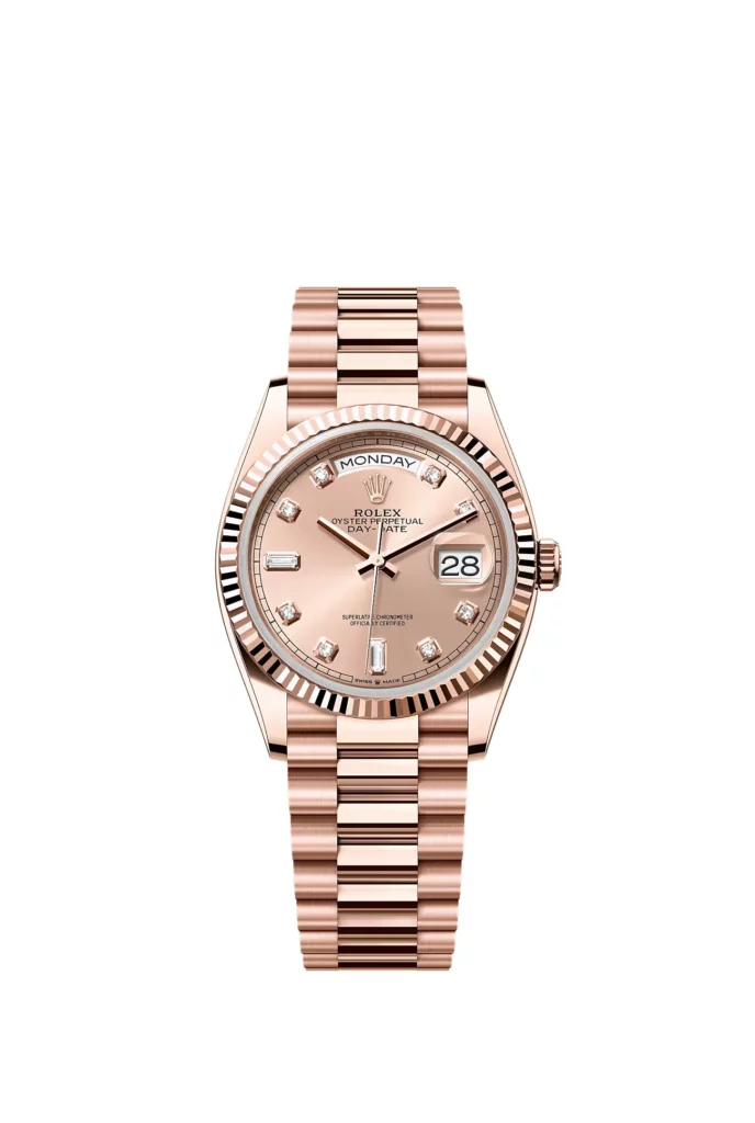Rolex Day-Date 36 Oyster, 36 mm, or Everose