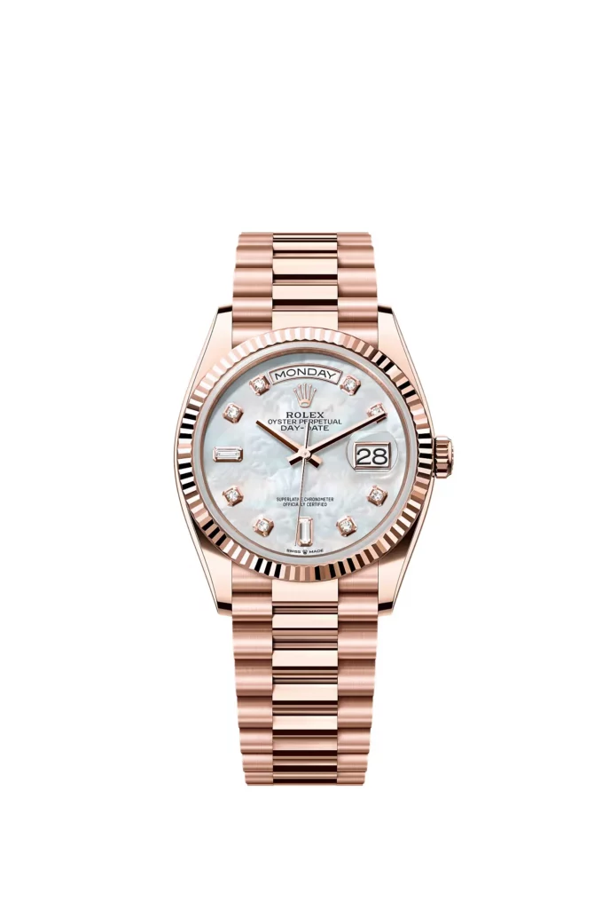 Rolex Day-Date 36 Oyster, 36 mm, or Everose