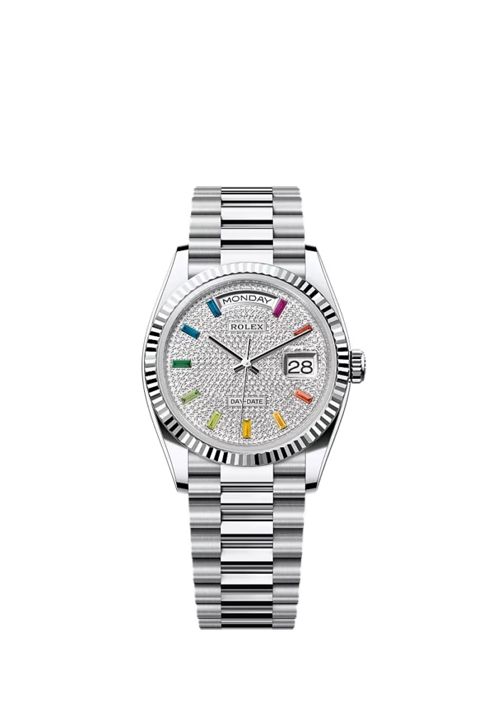 Rolex Day-Date 36 Oyster, 36 mm, platine