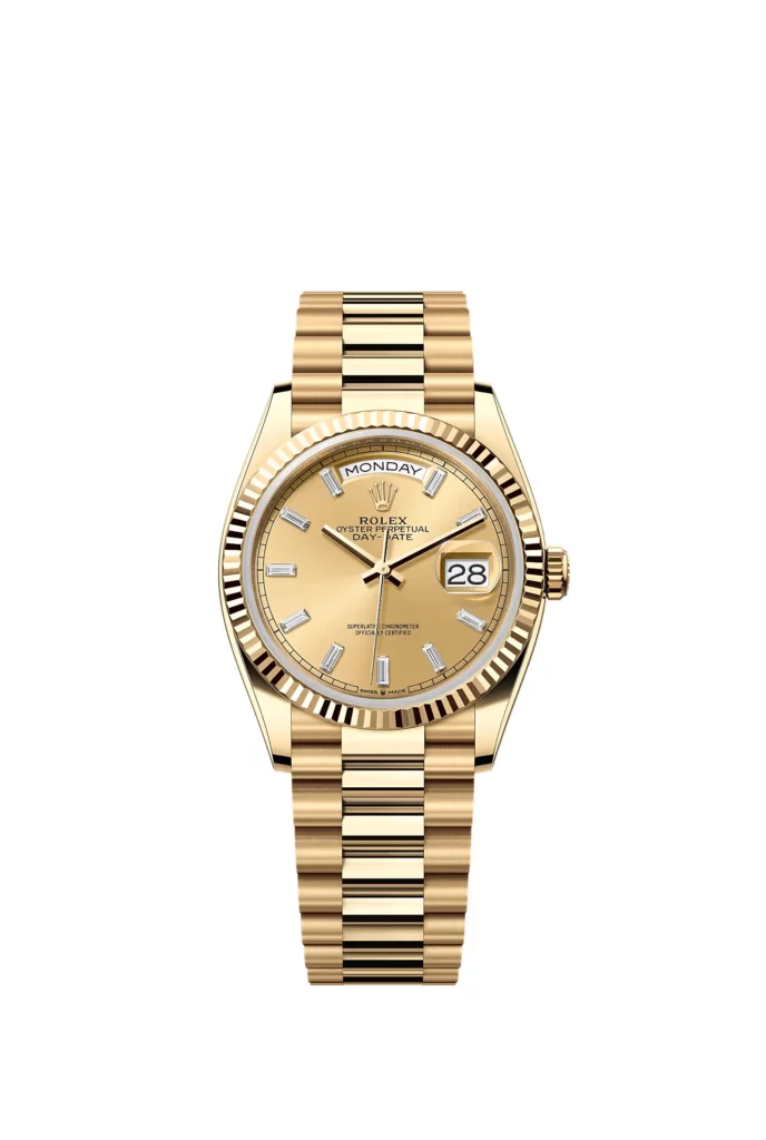 Rolex Day-Date 36 Oyster, 36 mm, or jaune