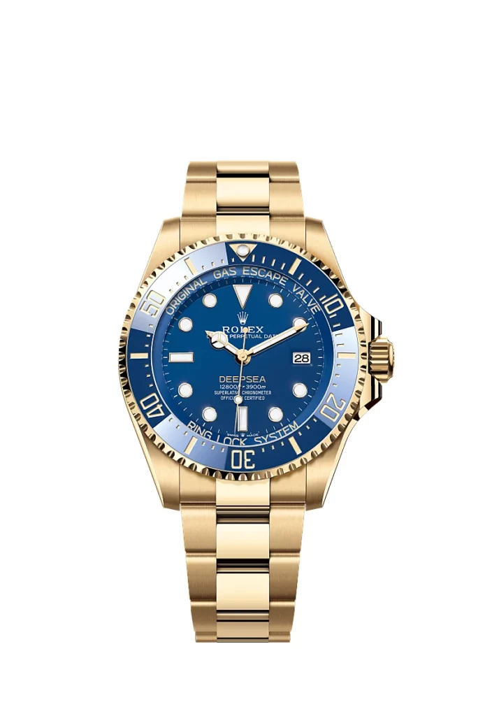 Rolex Deepsea Oyster, 44 mm, or jaune