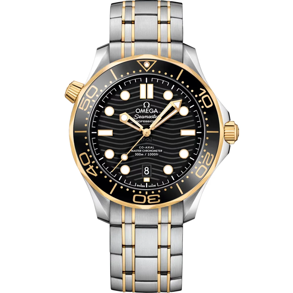 Omega Seamaster Diver 300M 42 mm, acier - or jaune sur acier - or jaune