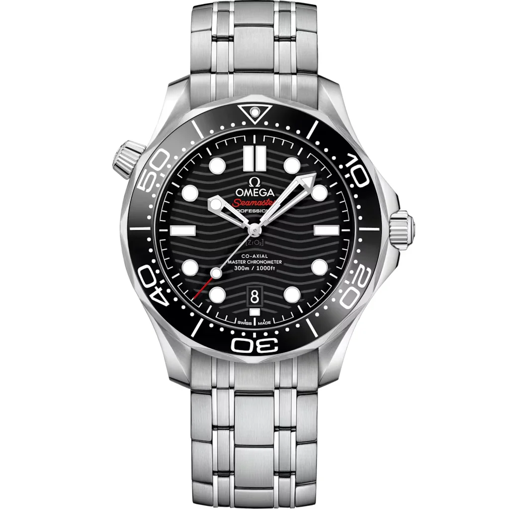Omega Seamaster Diver 300M 42 mm, acier sur acier
