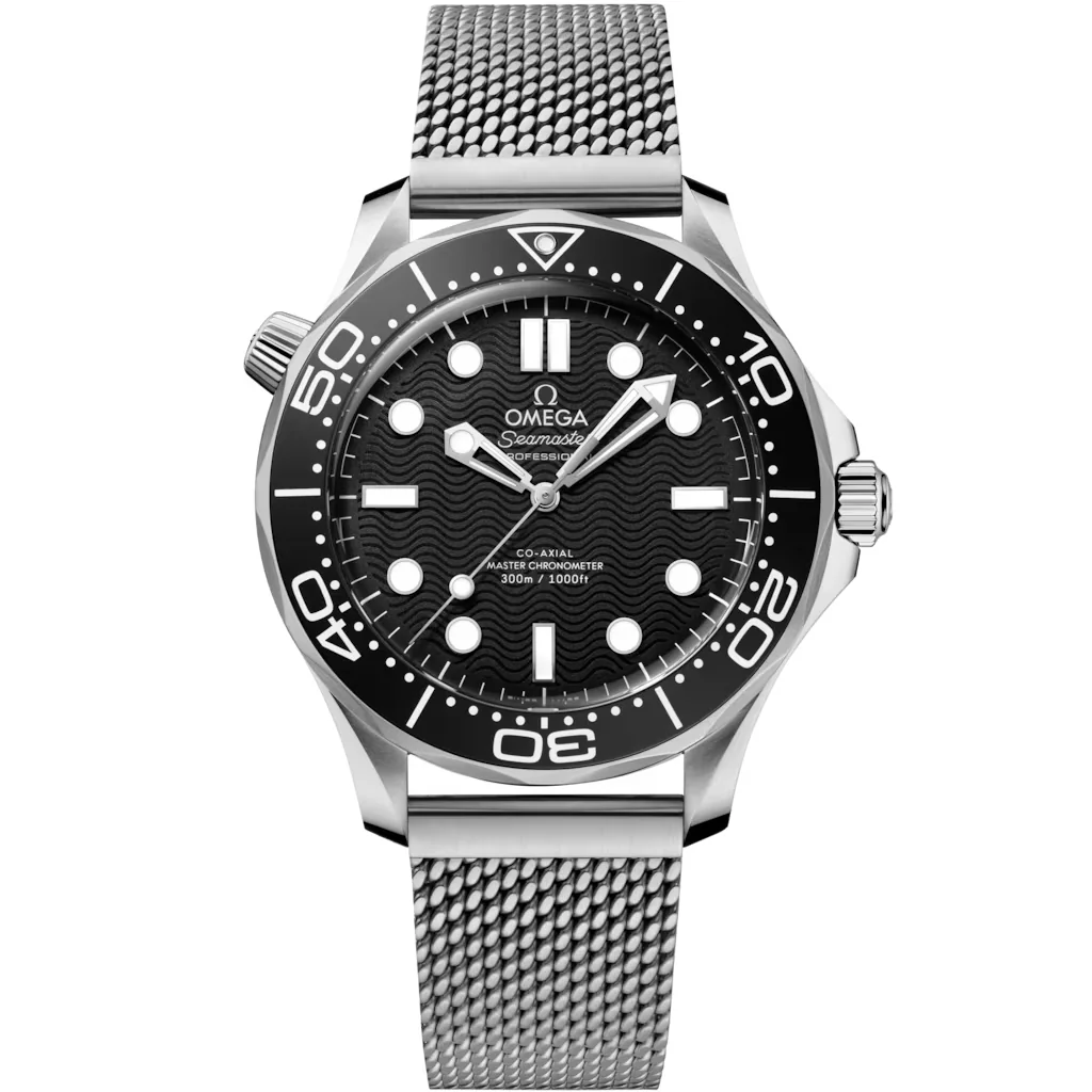 Omega Seamaster Diver 300M 42 mm, acier sur acier