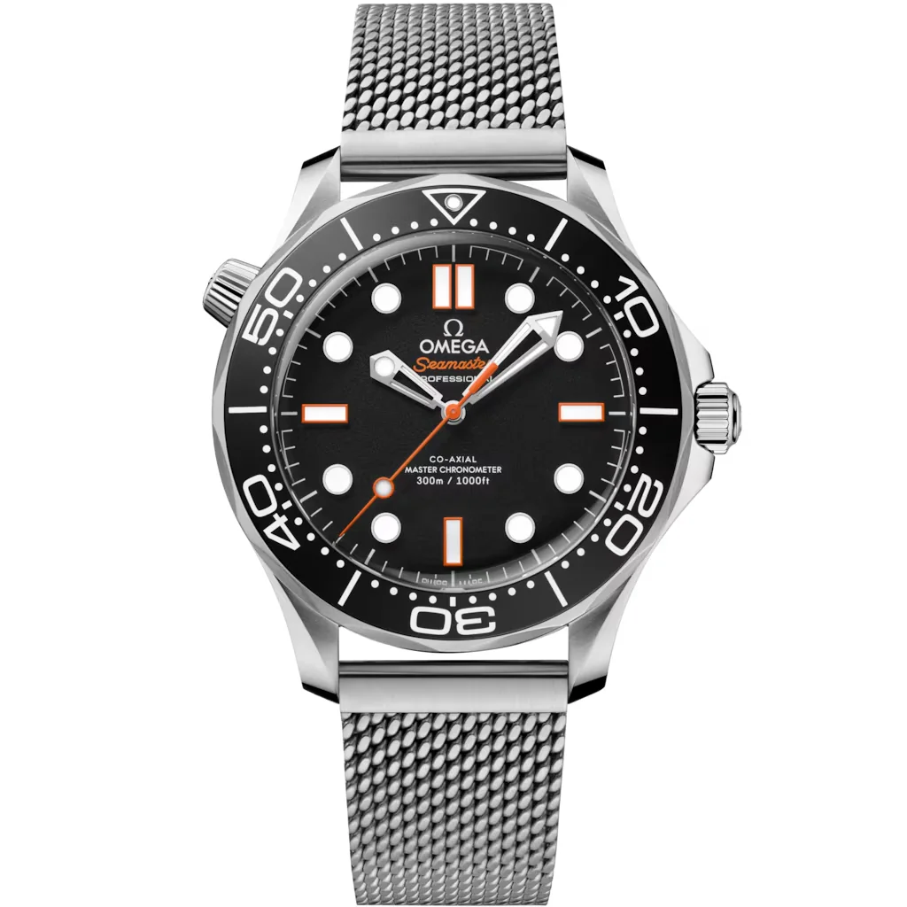 Omega Nouveauté Seamaster Diver 300M 42 mm, acier sur acier