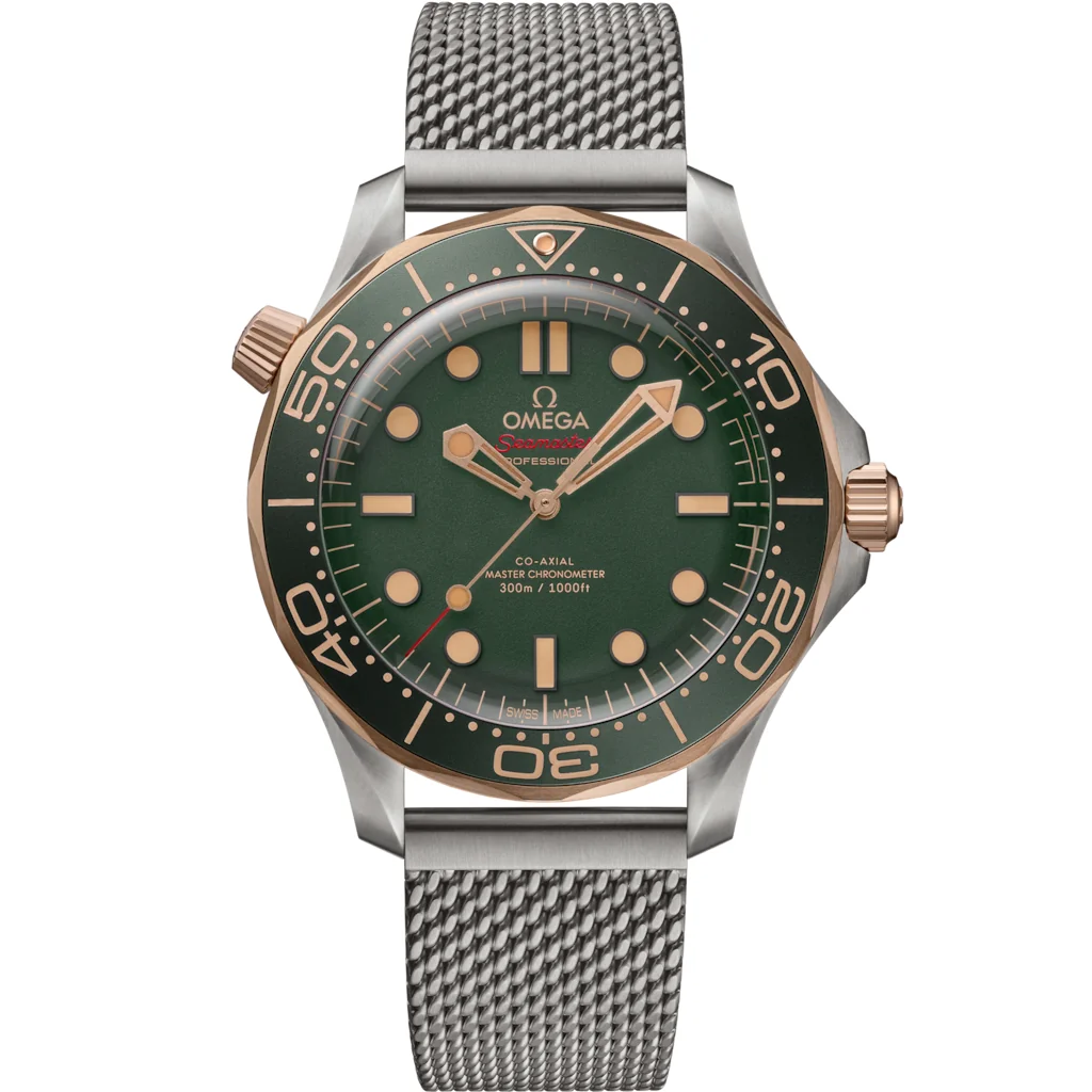 Omega Seamaster Diver 300M 42 mm, titane - Bronze gold sur titane