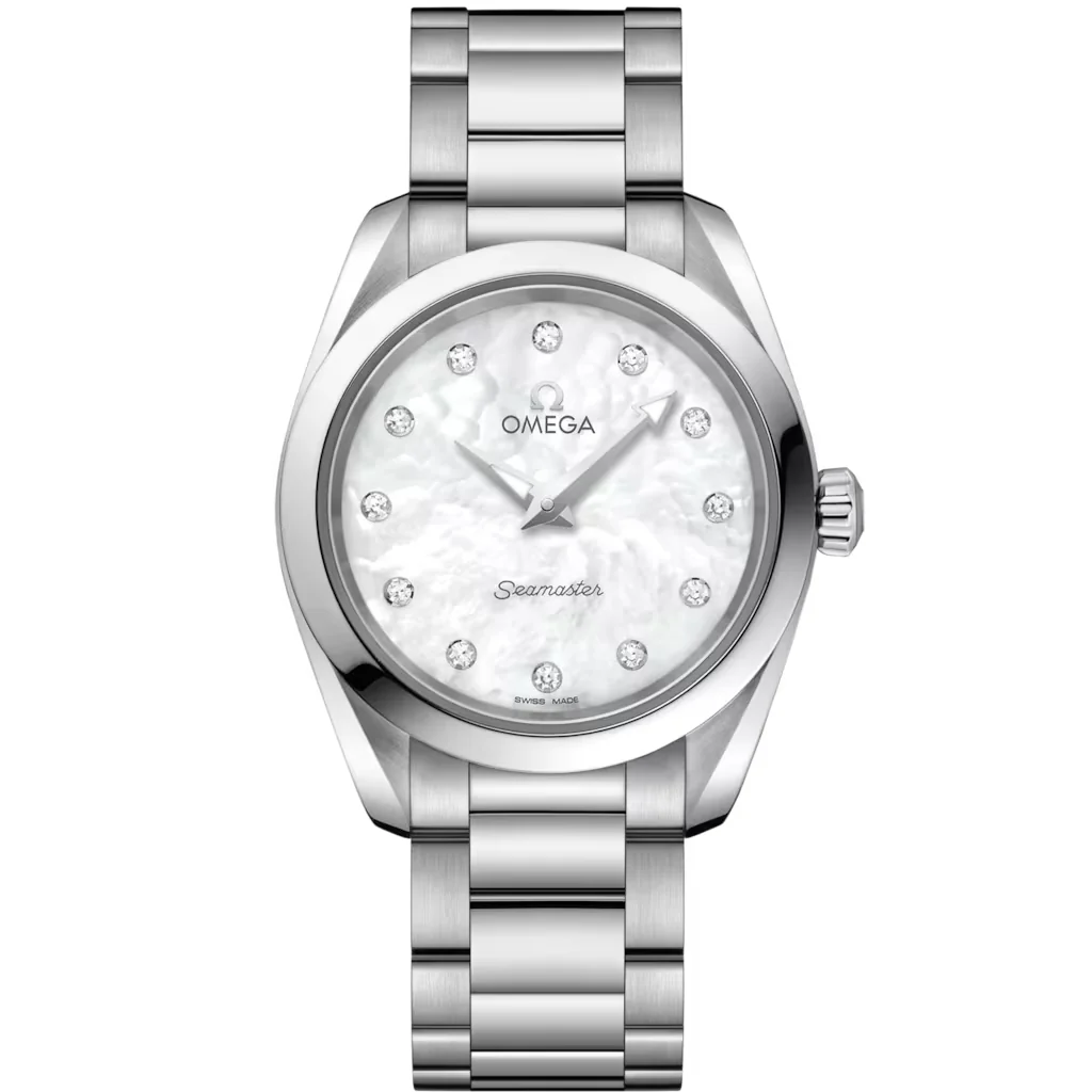 Omega Seamaster Aqua Terra 150M 28 mm, acier sur acier