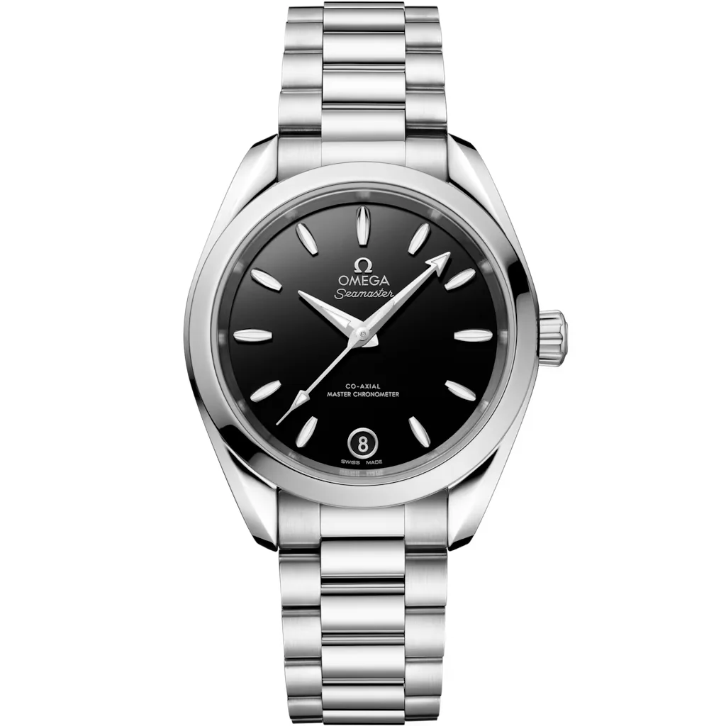 Omega Seamaster Aqua Terra 150M 34 mm, acier sur acier