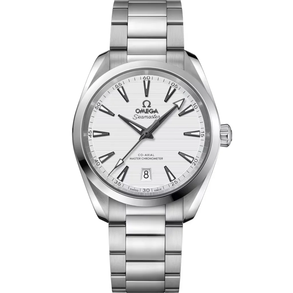 Omega Seamaster Aqua Terra 150M 38 mm, acier sur acier
