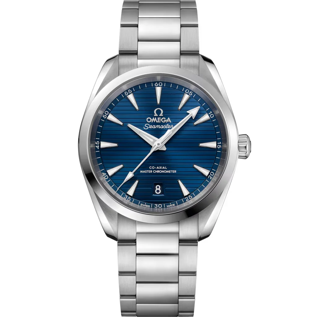 Omega Seamaster Aqua Terra 150M 38 mm, acier sur acier