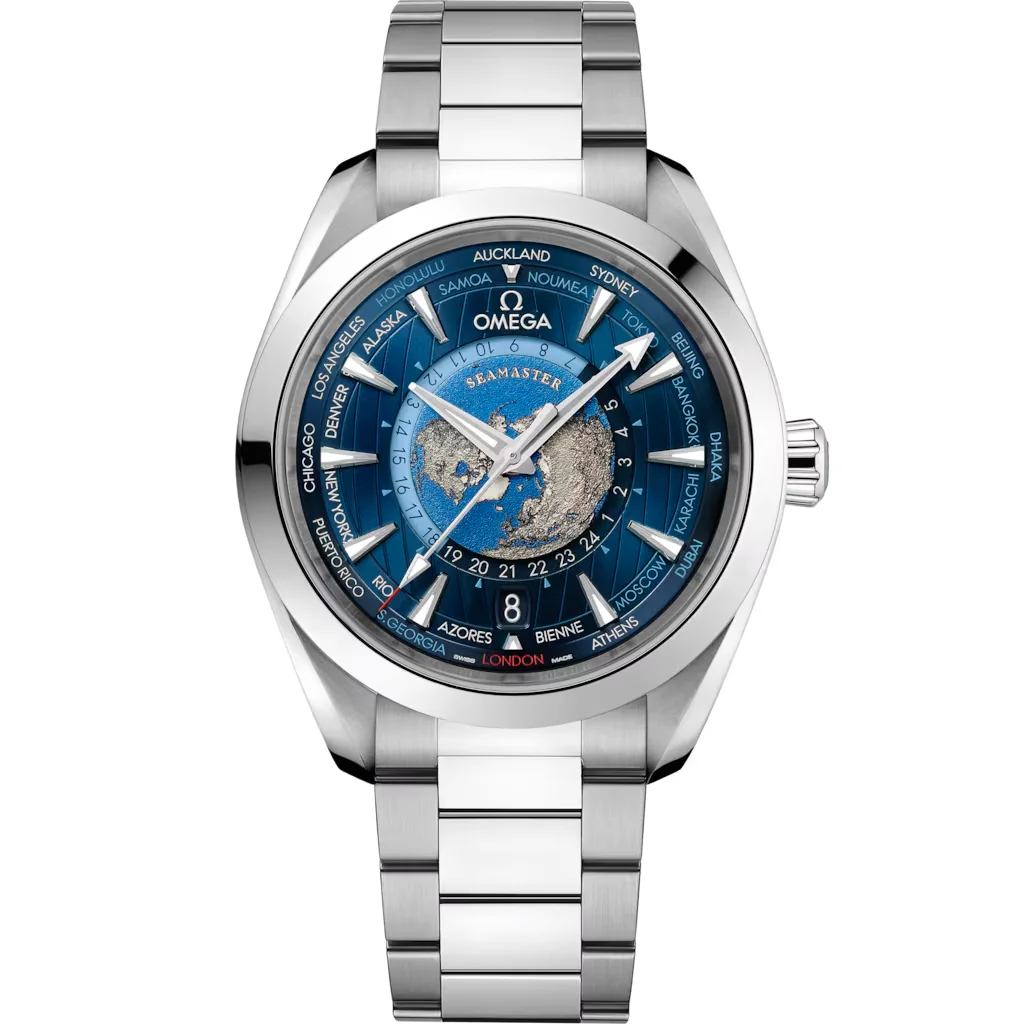 Omega Seamaster Aqua Terra 150M 43 mm, acier sur acier