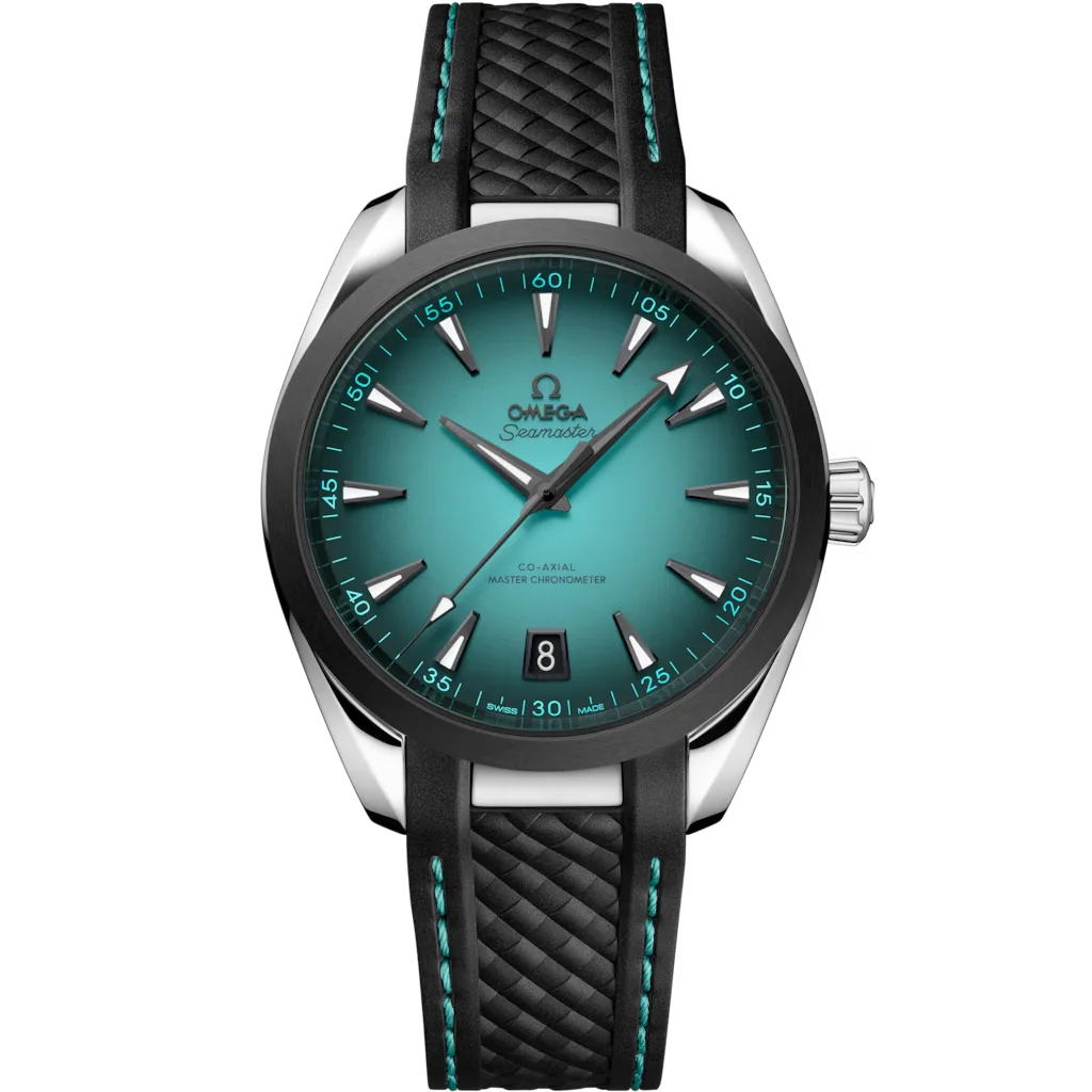 Omega Nouveauté Seamaster Aqua Terra 150M 41 mm, acier sur bracelet caoutchouc