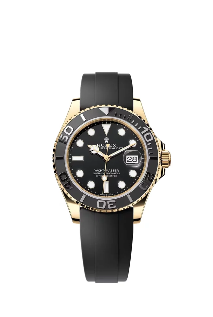 Rolex Yacht-Master 42 Oyster, 42 mm, or jaune