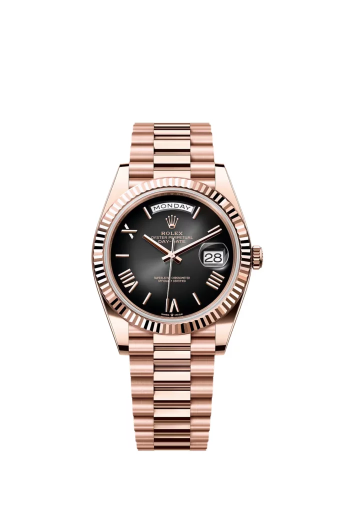 Rolex Day-Date 40 Oyster, 40 mm, or Everose