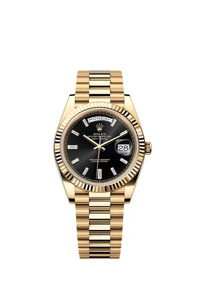 Rolex Day-Date 40 Oyster, 40 mm, or jaune