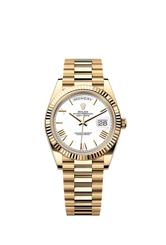 Rolex Day-Date 40 Oyster, 40 mm, or jaune