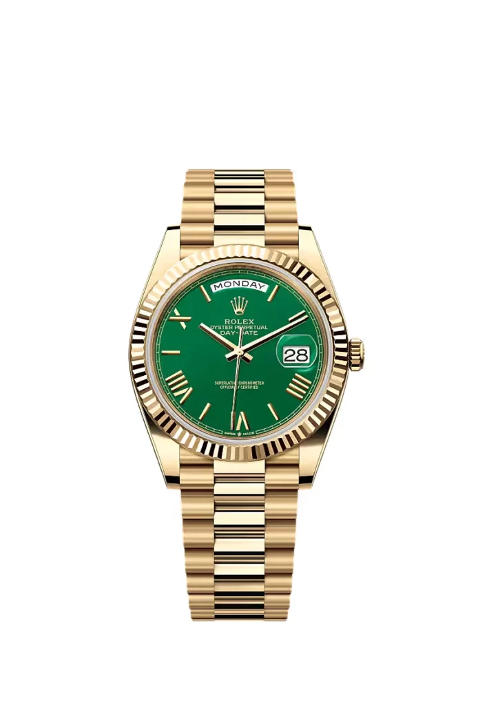Rolex Day-Date 40 Oyster, 40 mm, or jaune