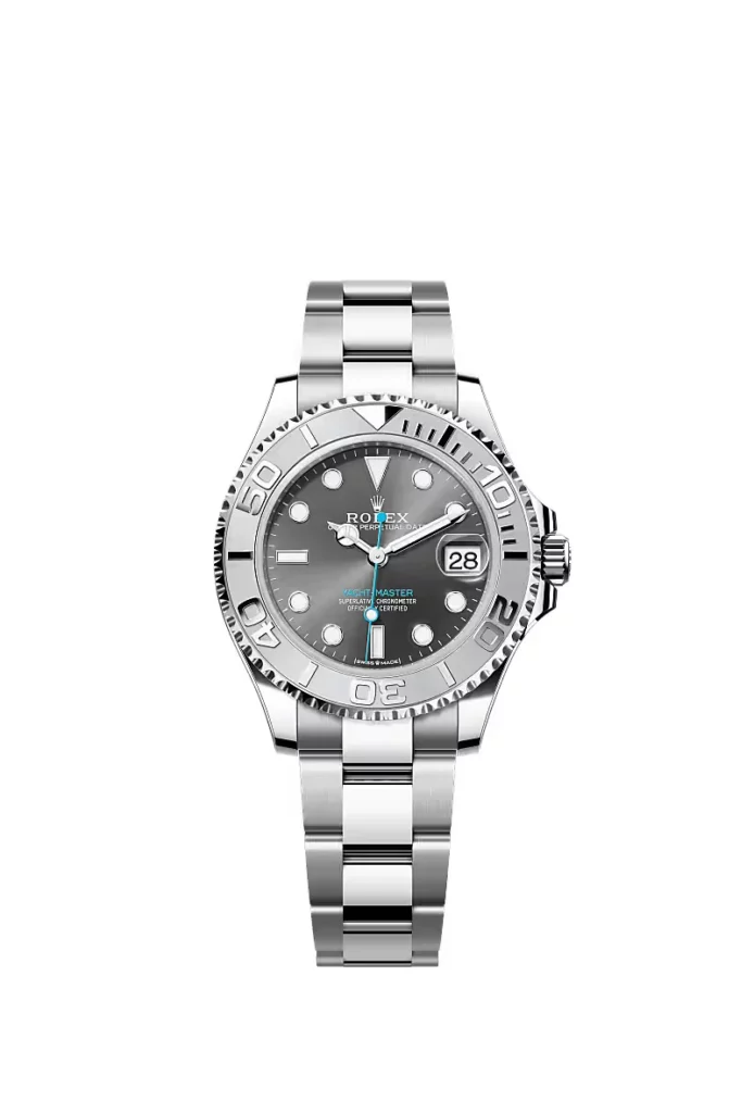 Rolex Yacht-Master 37 Oyster, 37 mm, acier Oystersteel et platine