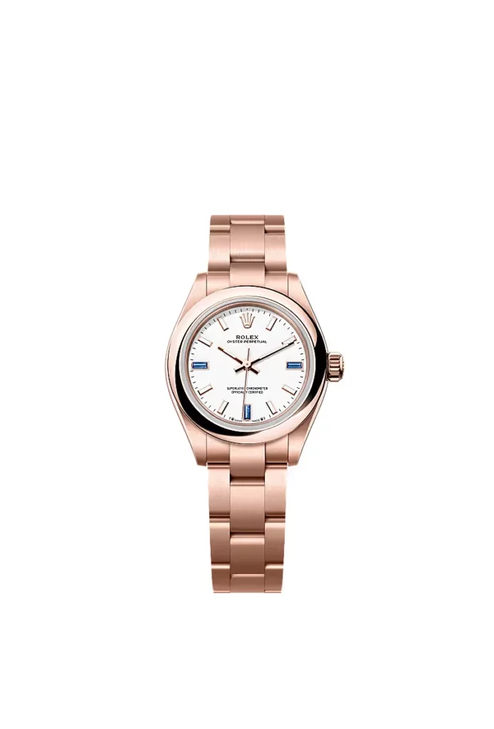 Rolex Oyster Perpetual 28 Oyster, 28 mm, or Everose