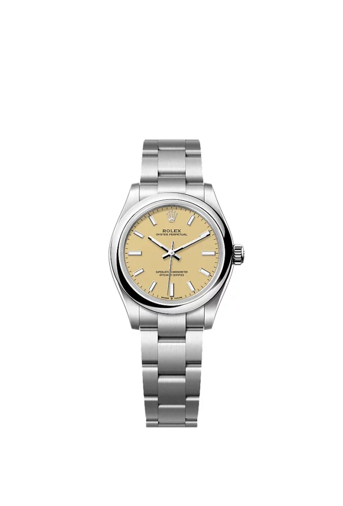 Rolex Oyster Perpetual 31 Oyster, 31 mm, acier Oystersteel
