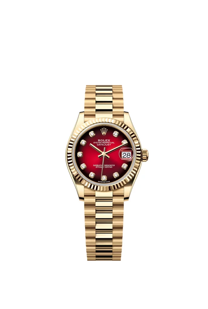 Rolex Datejust 31 Oyster, 31 mm, or jaune