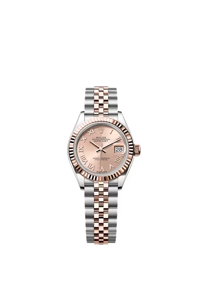 Rolex Lady-Datejust Oyster 28 mm, acier Oystersteel et or