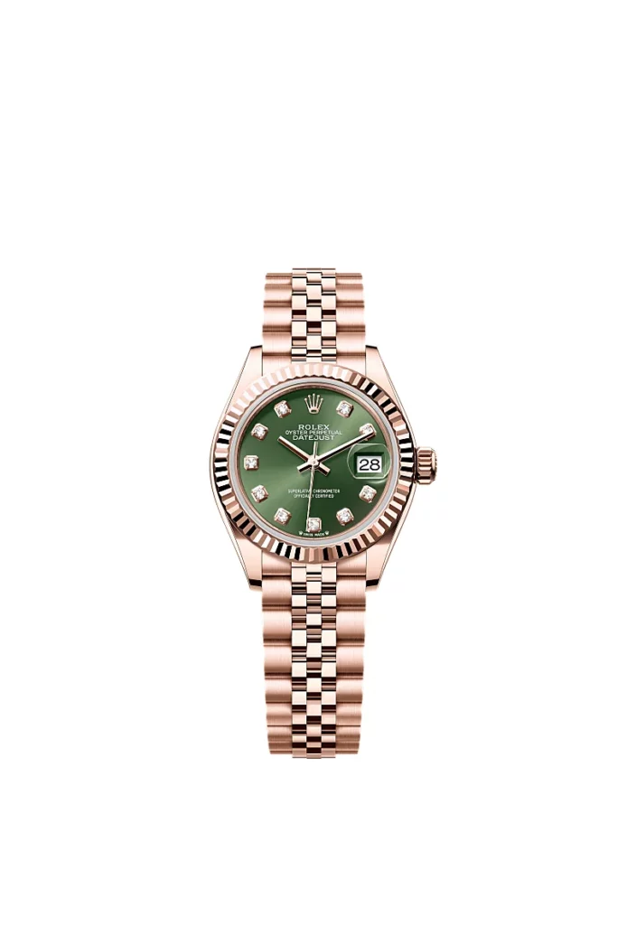 Rolex Lady-Datejust Oyster, 28 mm, or Everose