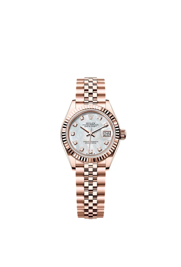 Rolex Lady-Datejust Oyster, 28 mm, or Everose