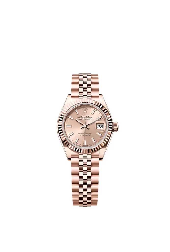 Rolex Lady-Datejust Oyster, 28 mm, or Everose