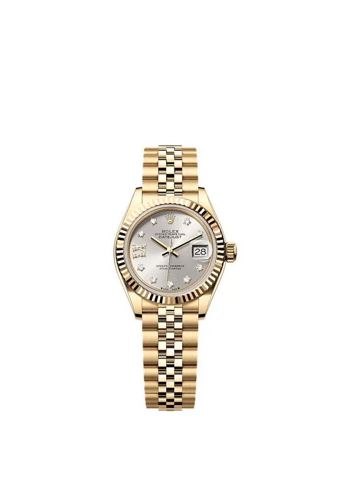 Rolex Lady-Datejust Oyster, 28 mm, or jaune