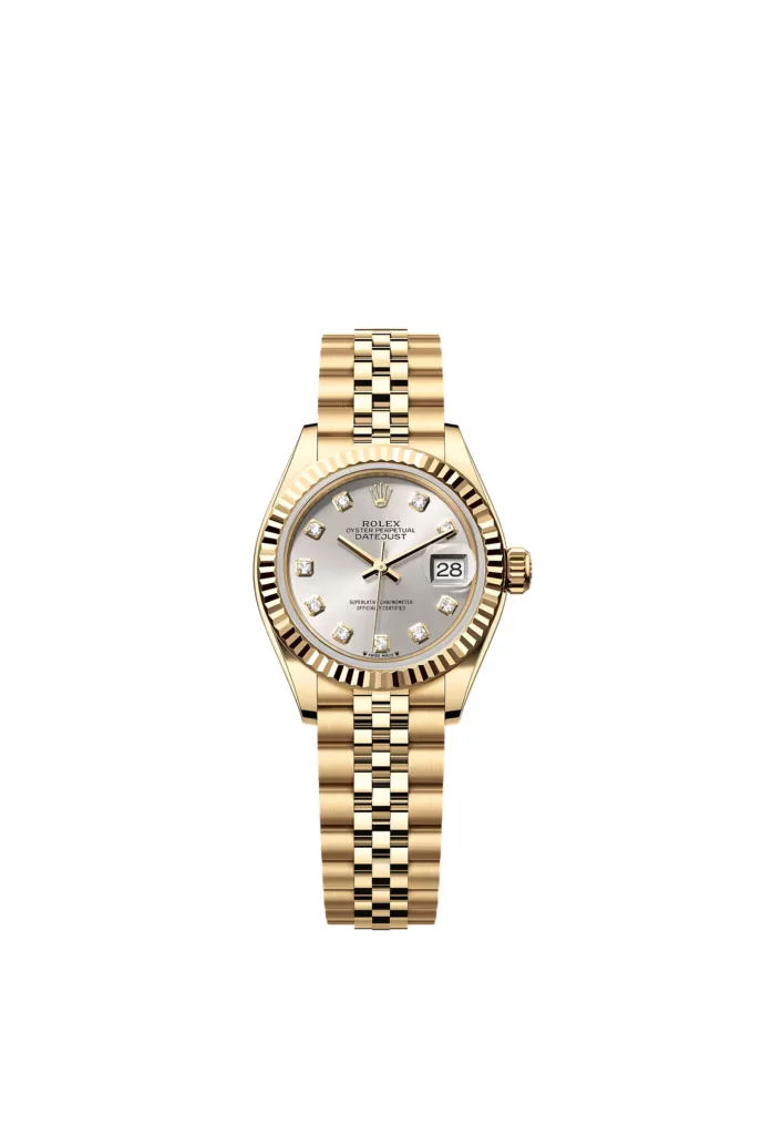 Rolex Lady-Datejust Oyster, 28 mm, or jaune