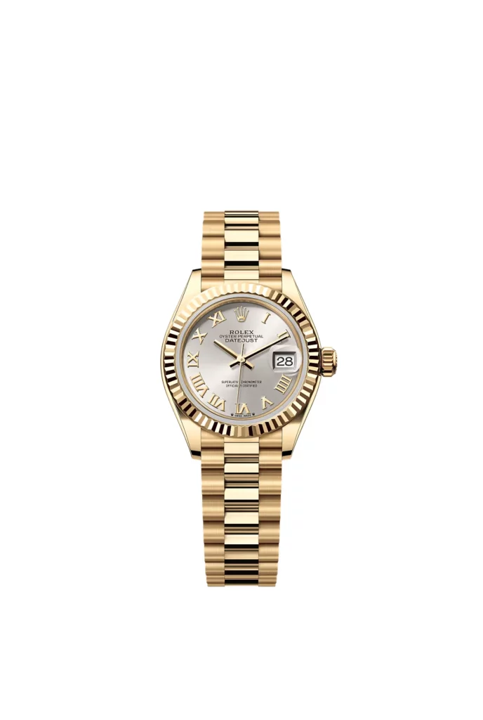 Rolex Lady-Datejust Oyster, 28 mm, or jaune