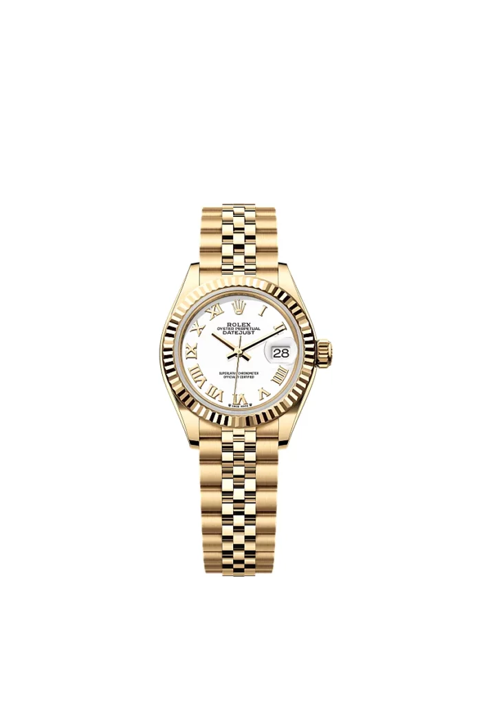 Rolex Lady-Datejust Oyster, 28 mm, or jaune