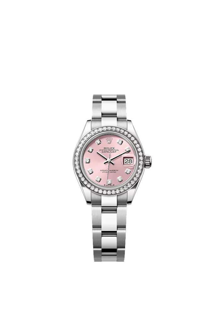 Rolex Lady-Datejust Oyster, 28 mm, acier Oystersteel, or