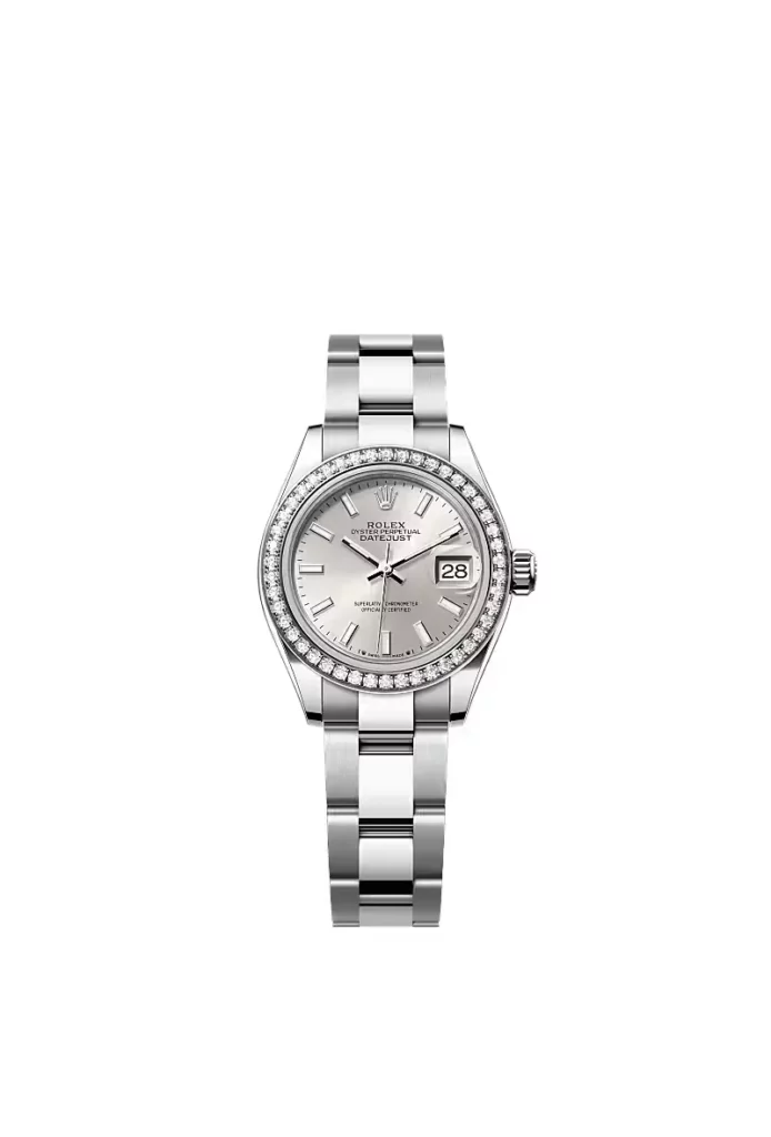 Rolex Lady-Datejust Oyster, 28 mm, acier Oystersteel, or
