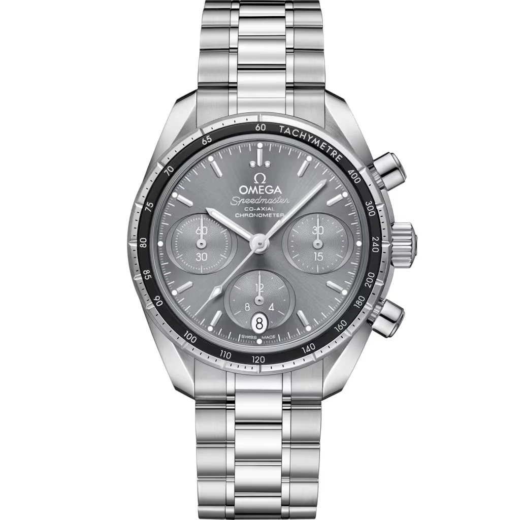 Omega Speedmaster 38 38 mm, acier sur acier
